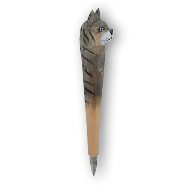 Wooden Pen Cat