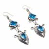 Blue Topaz Earrings