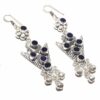 Silver Tanzanite Earrings