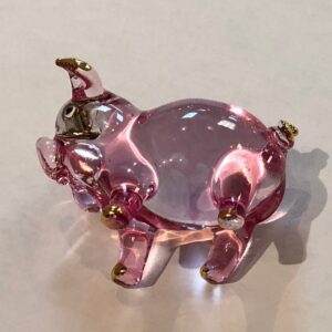 Glass Little Pig