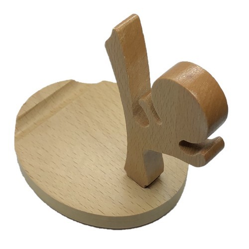 Wooden Karatist - Phone Holder