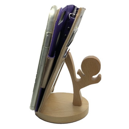 Wooden Karatist - Phone Holder