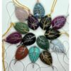 Tree Of Life Silver Wire Natural Stone Pendant
