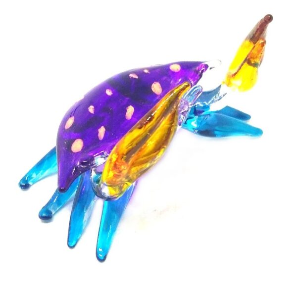 Glass Crab - Purple