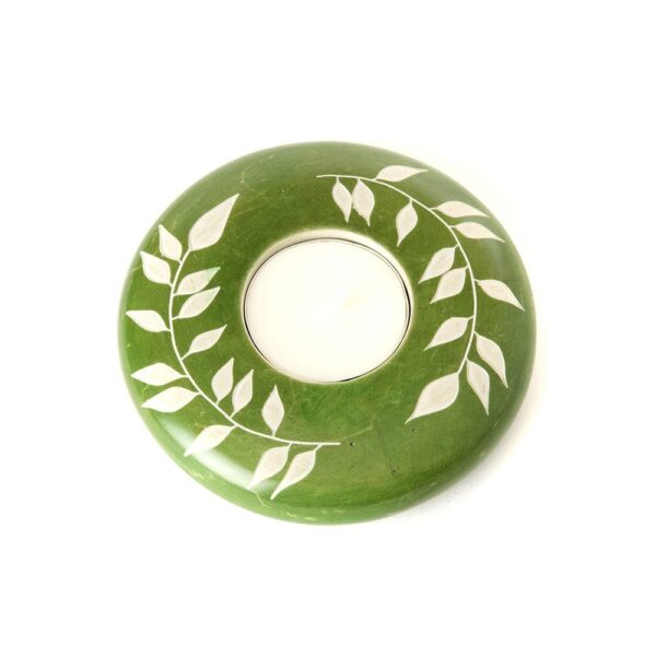 Soapstone Candle Holder