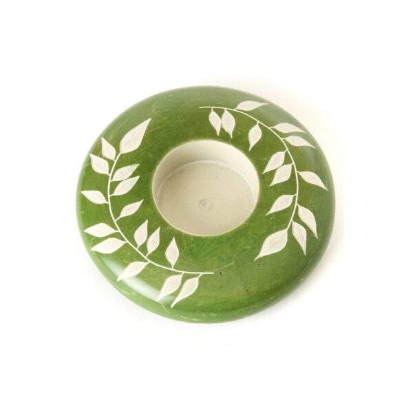 Soapstone Candle Holder