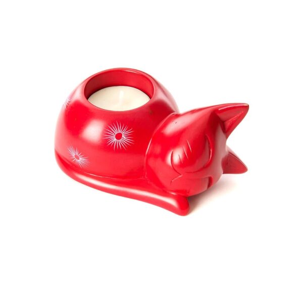 Cat Candle Holder