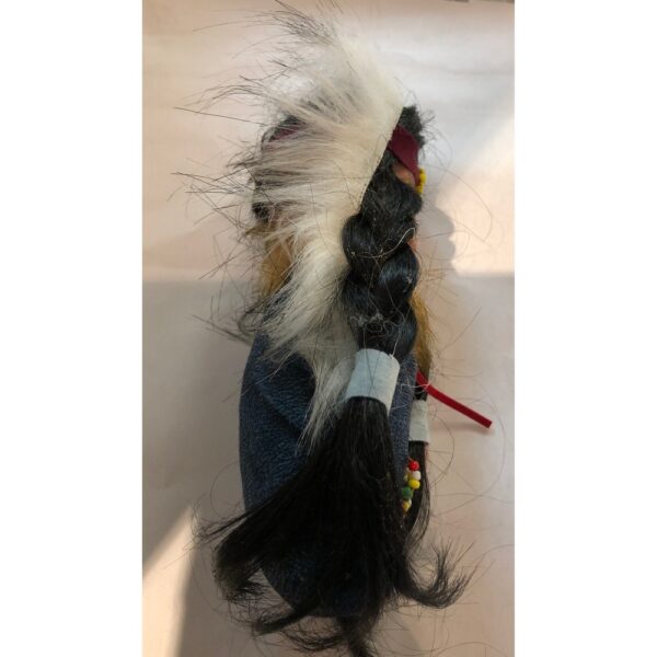 Blue Moccasin Doll