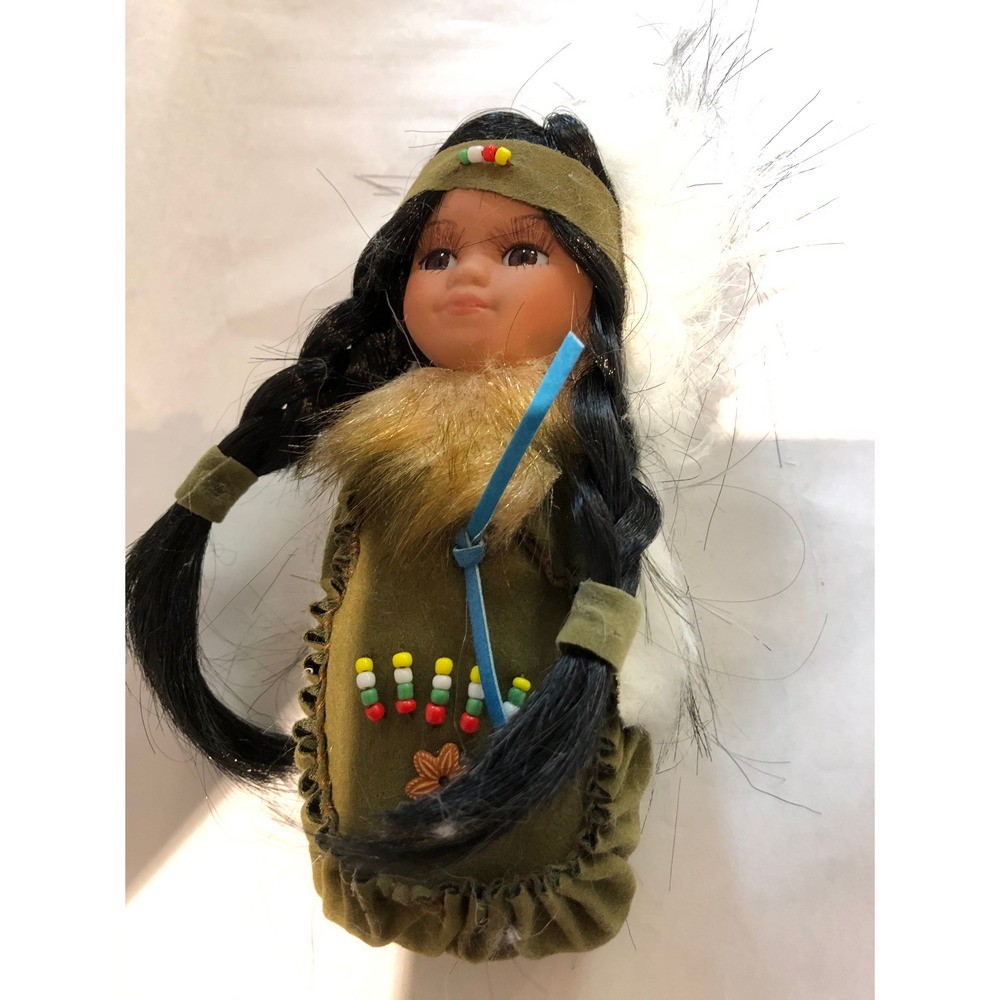 Green Moccasin Doll