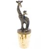 Momma and Baby Giraffe Cork Stopper