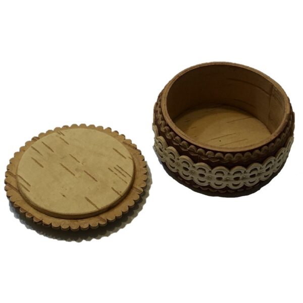 Birch Bark Jewelry Box