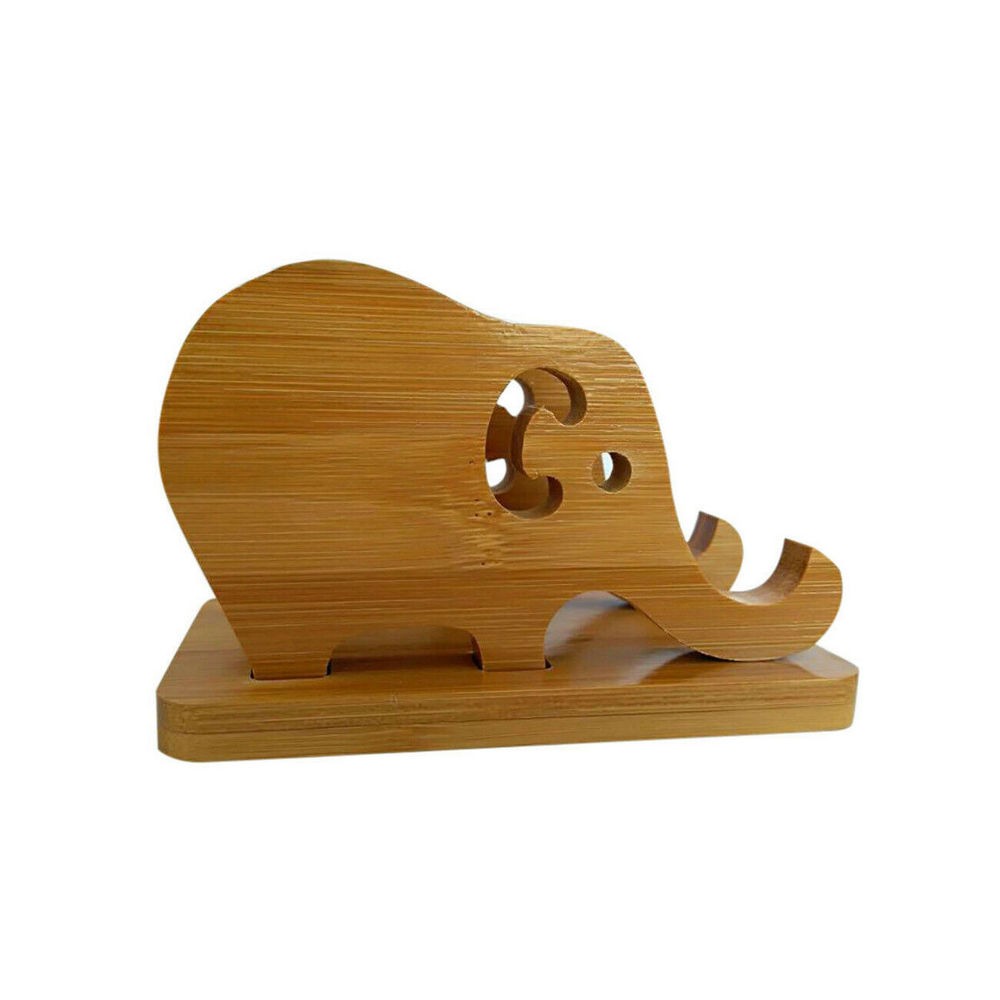 Wooden Figurine - Phone Holder