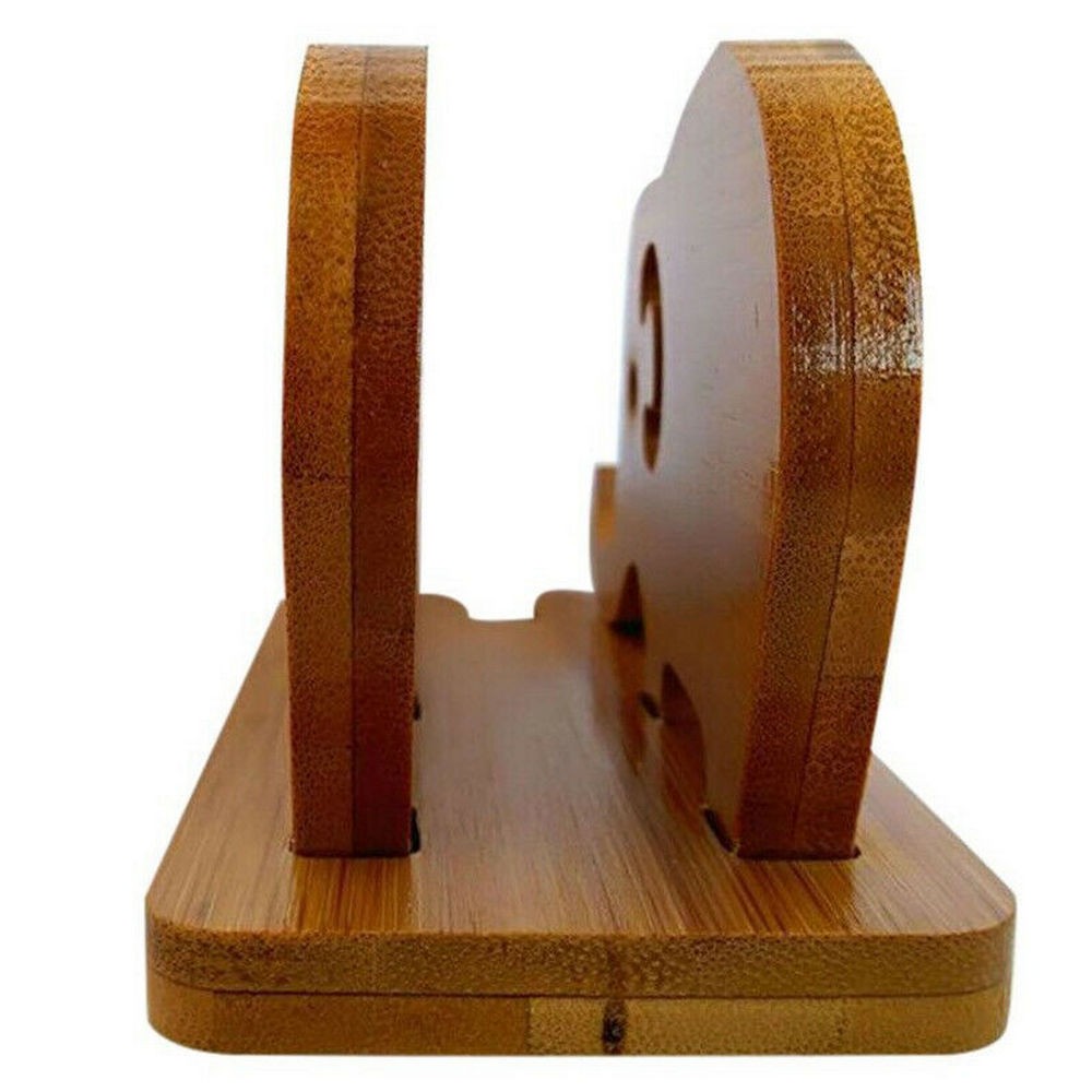Wooden Figurine - Phone Holder