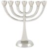 7 Branch Menorah - Hammered Finish