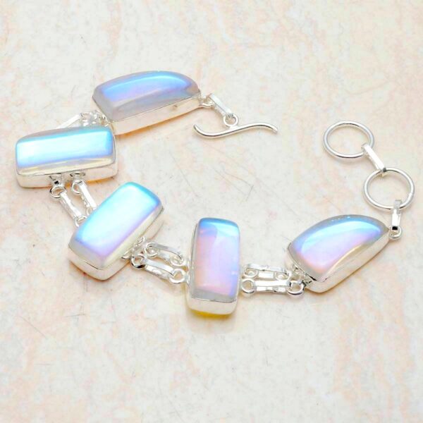 Fire Topaz Sterling Silver Bracelet