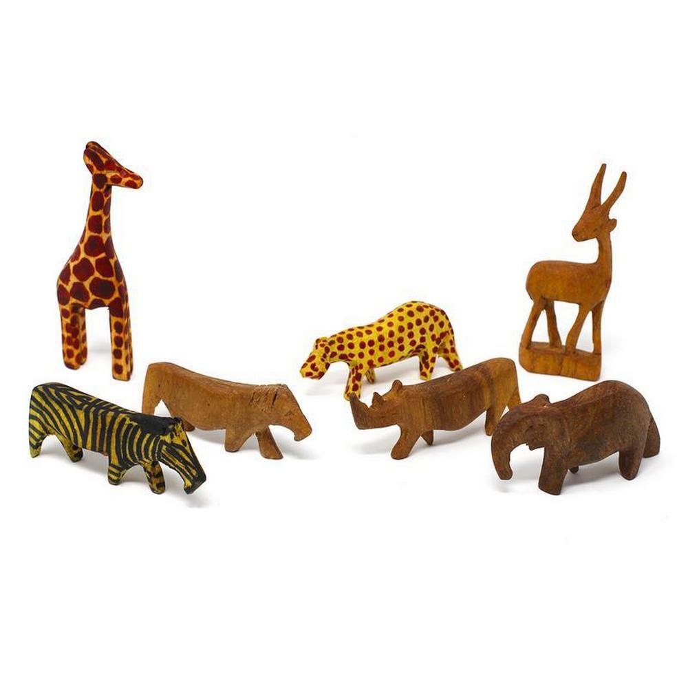 Wooden Animal Figurines
