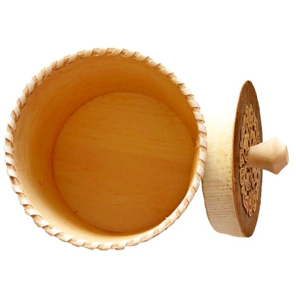 Birch Bark Storage Box - Rose