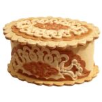 Birch Bark Lacy Jewelry Box