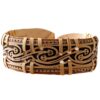 Birch Bark Bracelet - Waves
