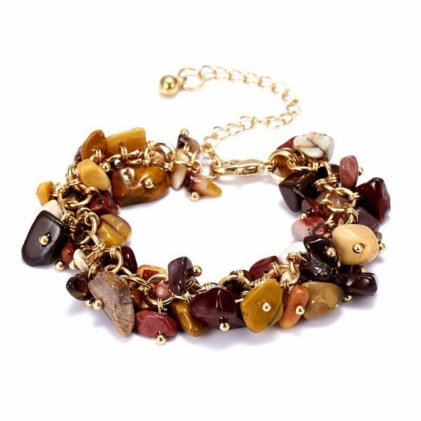 Tiger Eye Chips Bracelet