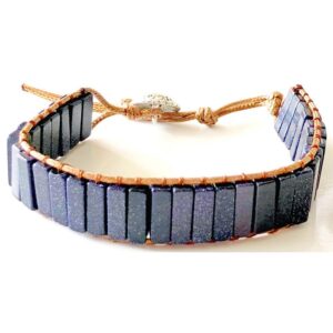 Black stone bracelet