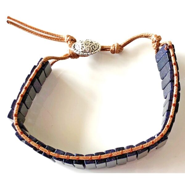 Black stone bracelet