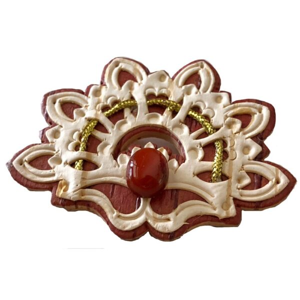 Birch Bark Brooch