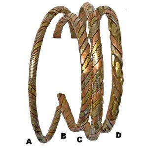 Copper Therapeutic Twisted Bracelet