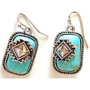 Sterling Silver Turquoise Earrings