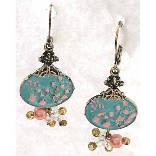 Sterling Silver Blue Earrings