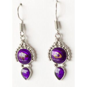 Sterling Silver Amethyst Earrings