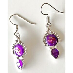 Sterling Silver Amethyst Earrings