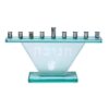 Hanukkah Menorah - Glass