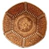 Birch Bark Decorative Plate - Woody Rose