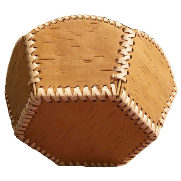 Birch Bark Decorative Plate - Woody Rose