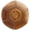 Birch Bark Decorative Plate - Flowery