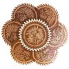 Birch Bark Decorative Plate - Happy Harvest