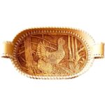 Birch Bark Decorative Plate – Morning Song