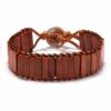 Brown stone bracelet