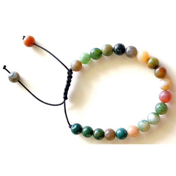 Agate Beads Braided Bracelet
