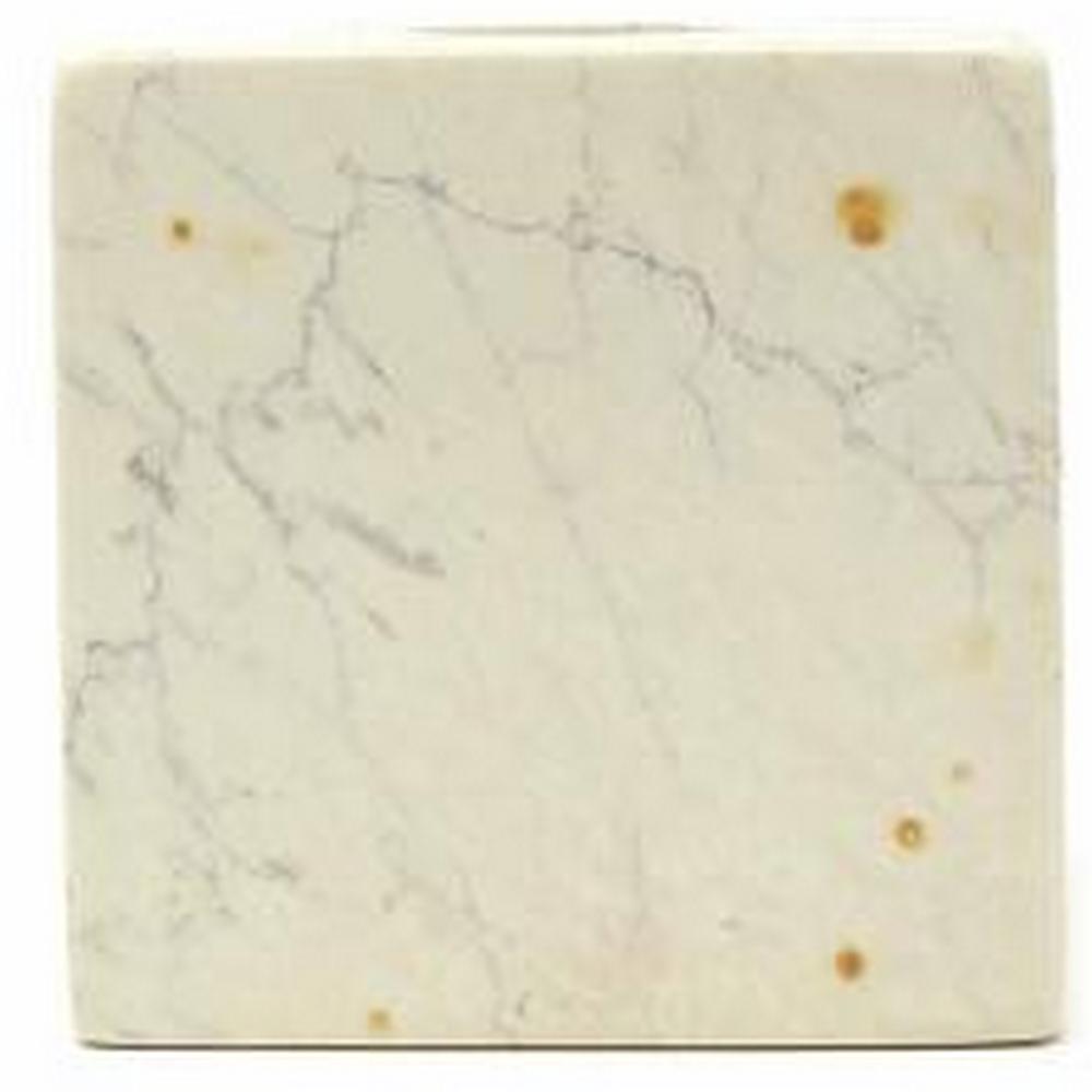 Cube Soapstone Candle Holder