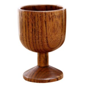Wooden Goblet Cup