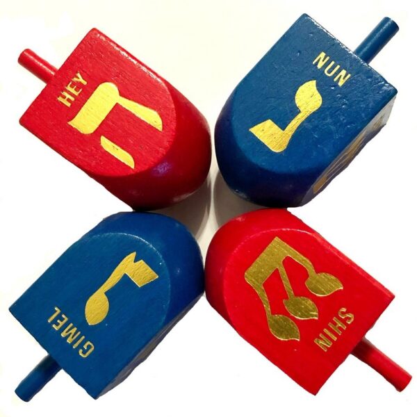 Traditional Wooden Dreidel