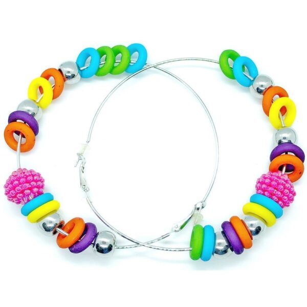 Colorful Hoop Earrings