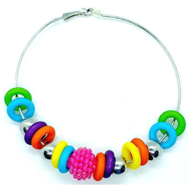 Colorful Hoop Earrings