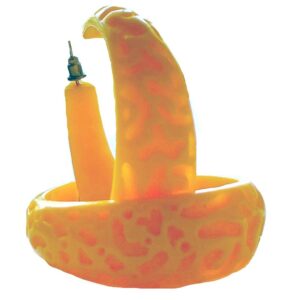 Yellow Hoop Earrings