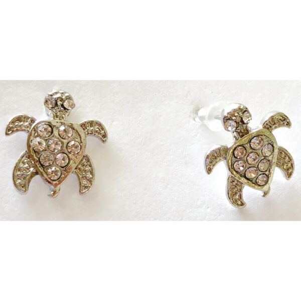 Small Turtle Stud Earrings