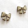Small Ribbon Stud Earrings