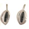 Earrings – Sterling Silver with Onyx