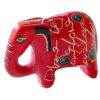 Cute soapstone "Love" Sculpture - Elephant